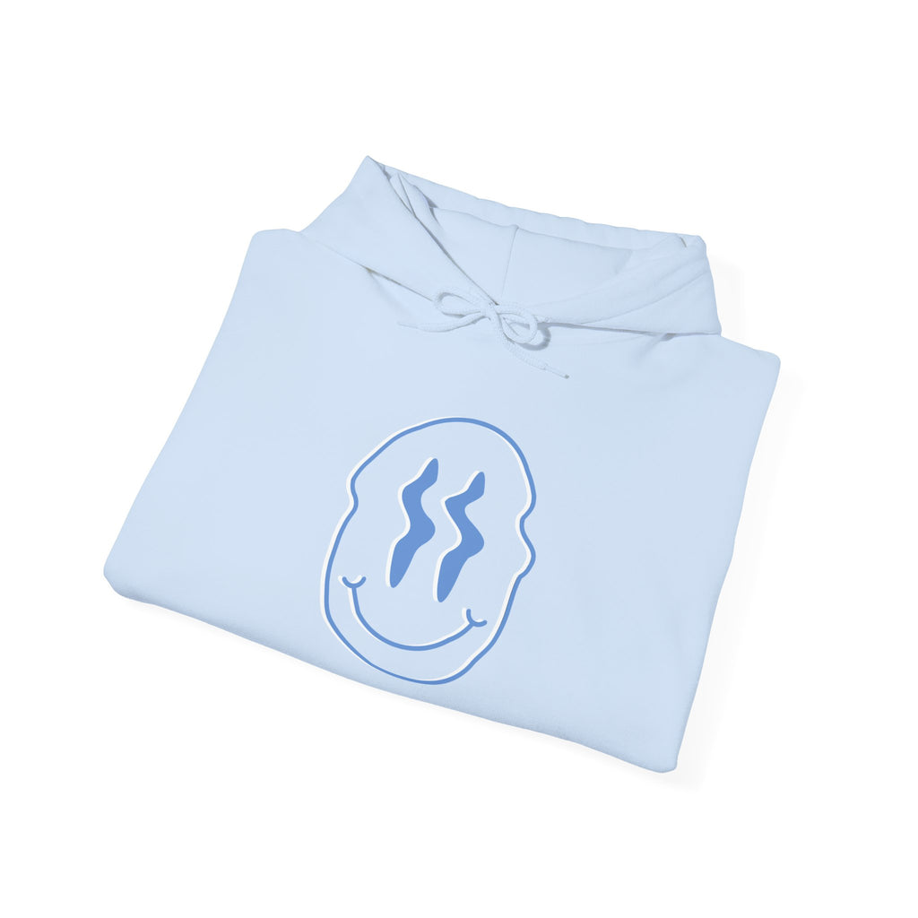 Blue Smiley Hoodie