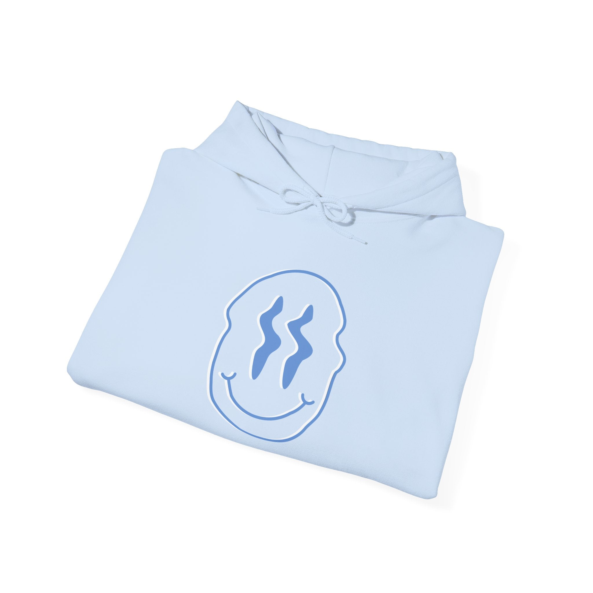Blue Smiley Hoodie