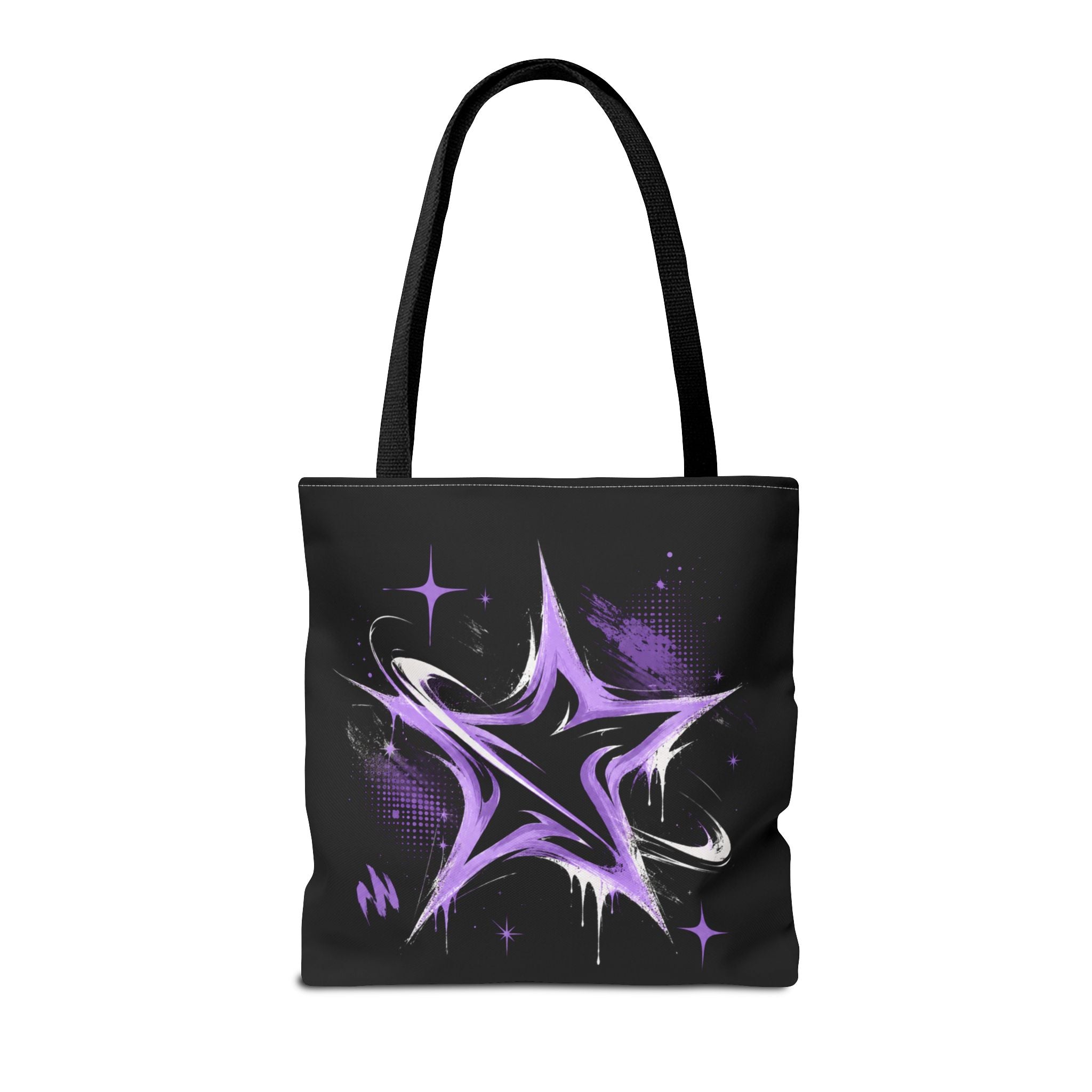 Celestial Graffiti Star Tote Bag