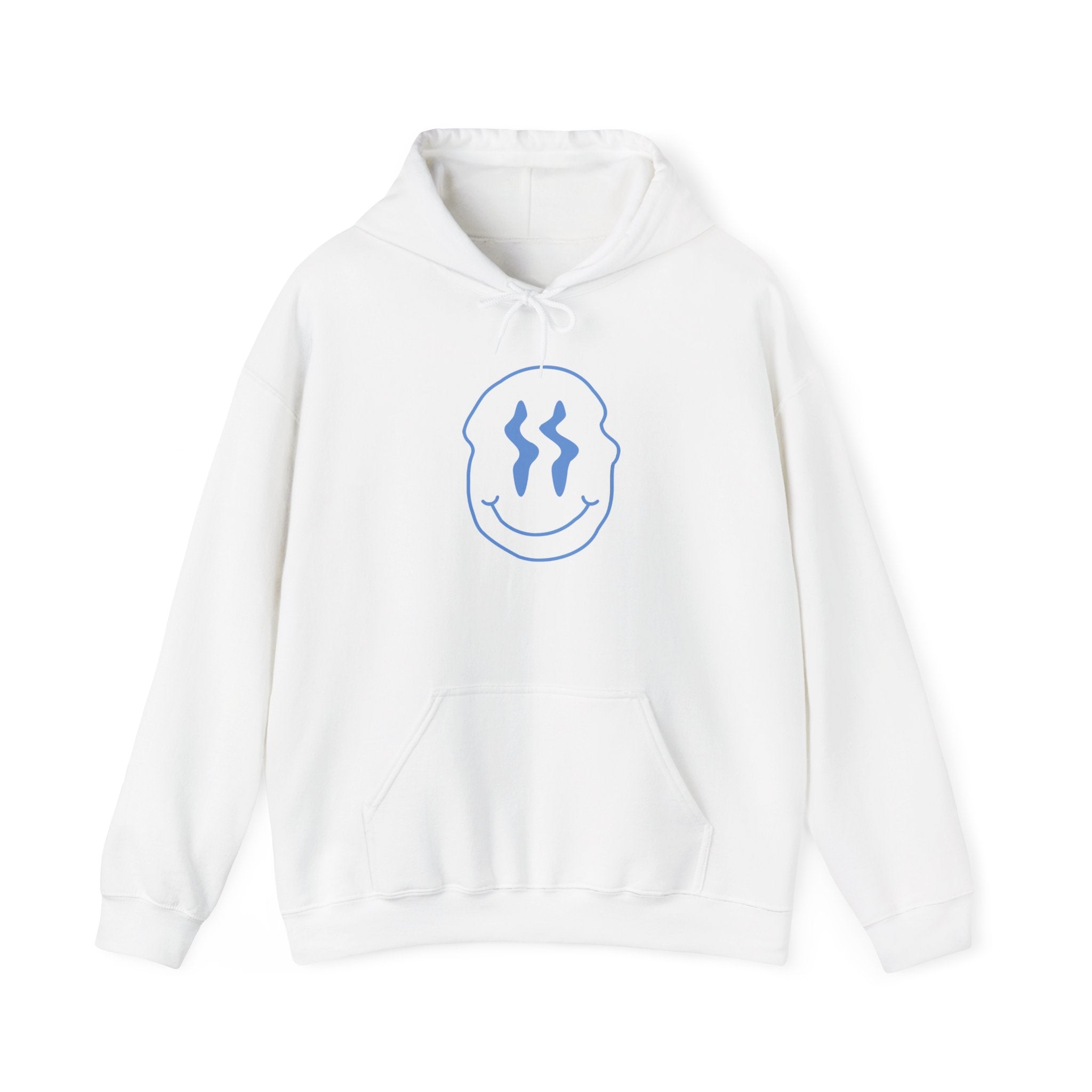 Blue Smiley Hoodie