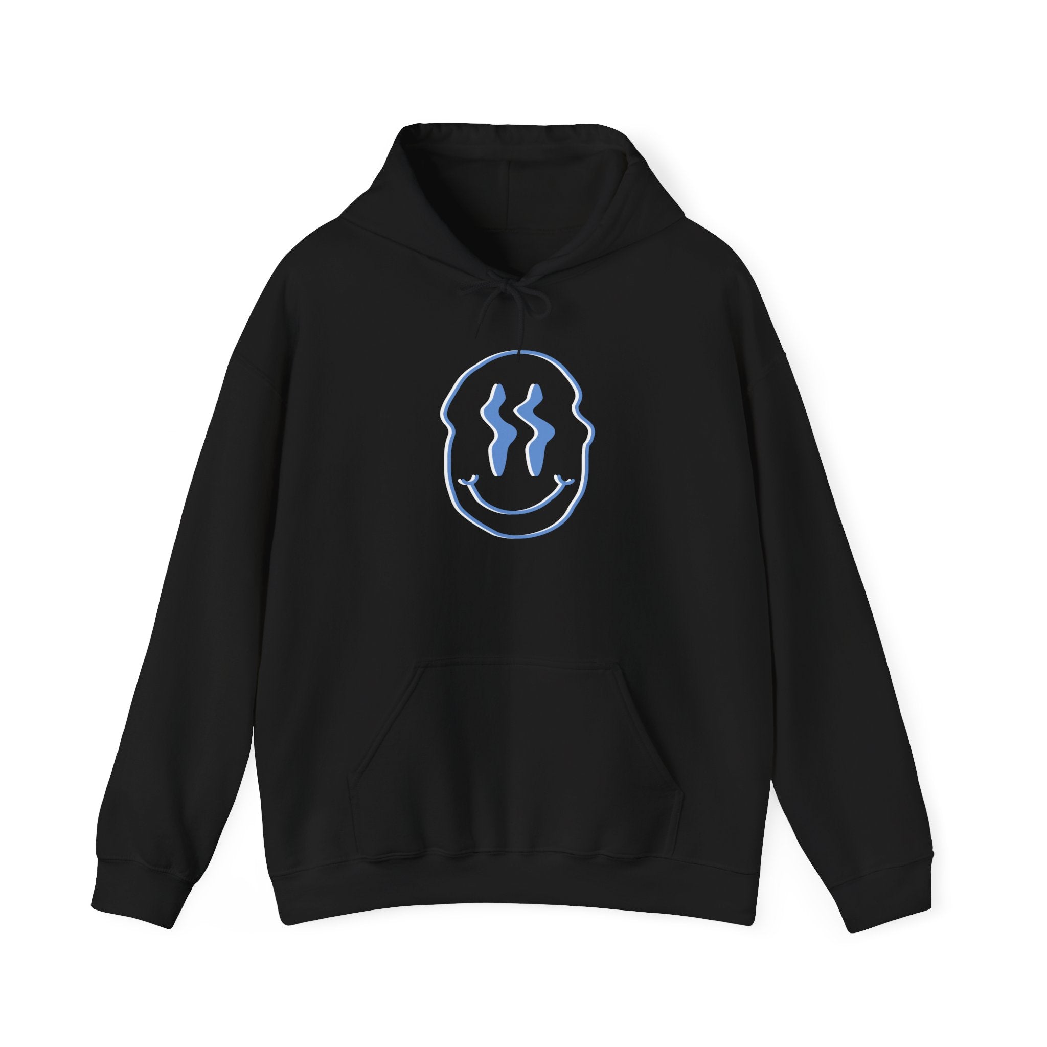 Blue Smiley Hoodie