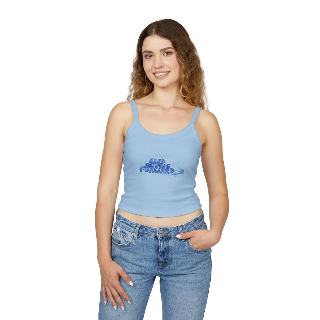 Keep Moving Forward Crop Tank Top