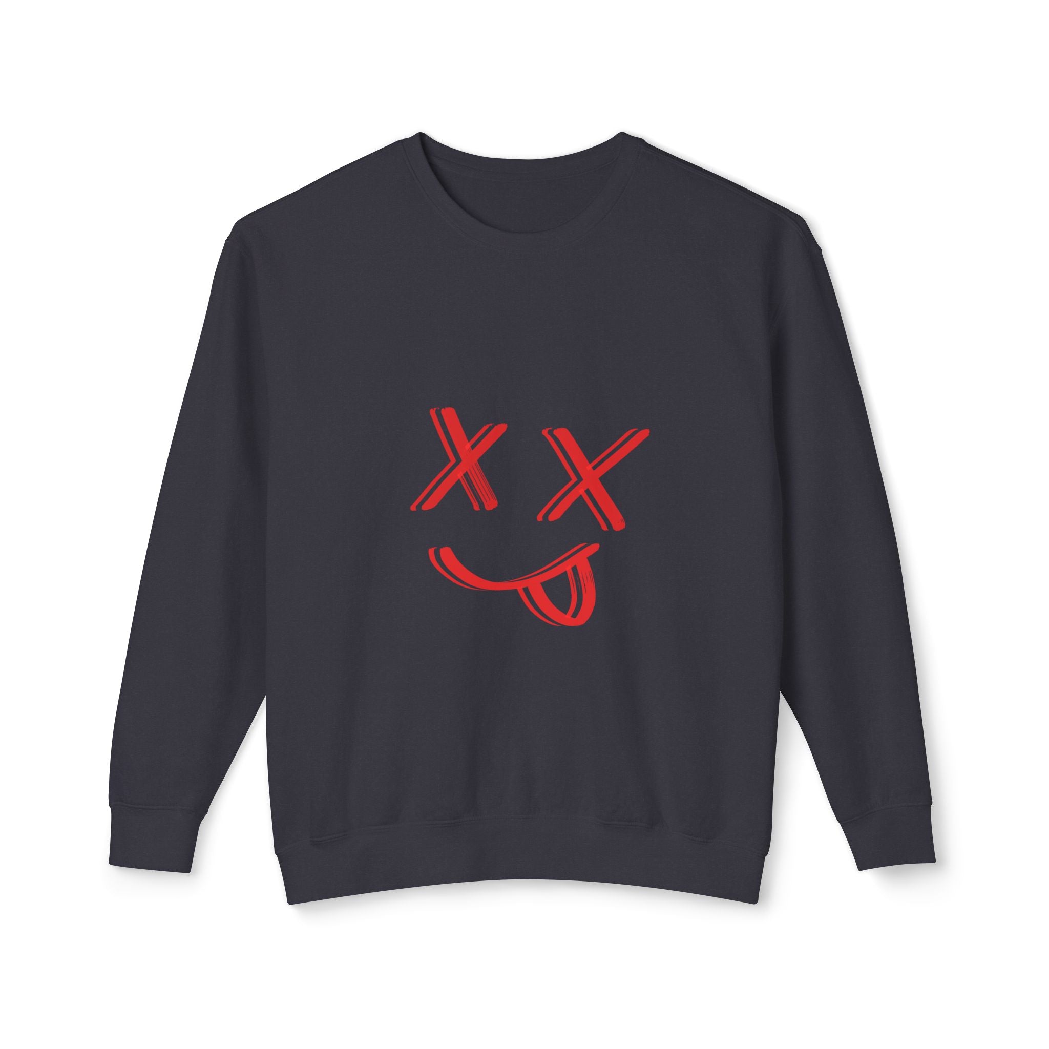 Red X Smiley Sweatshirt