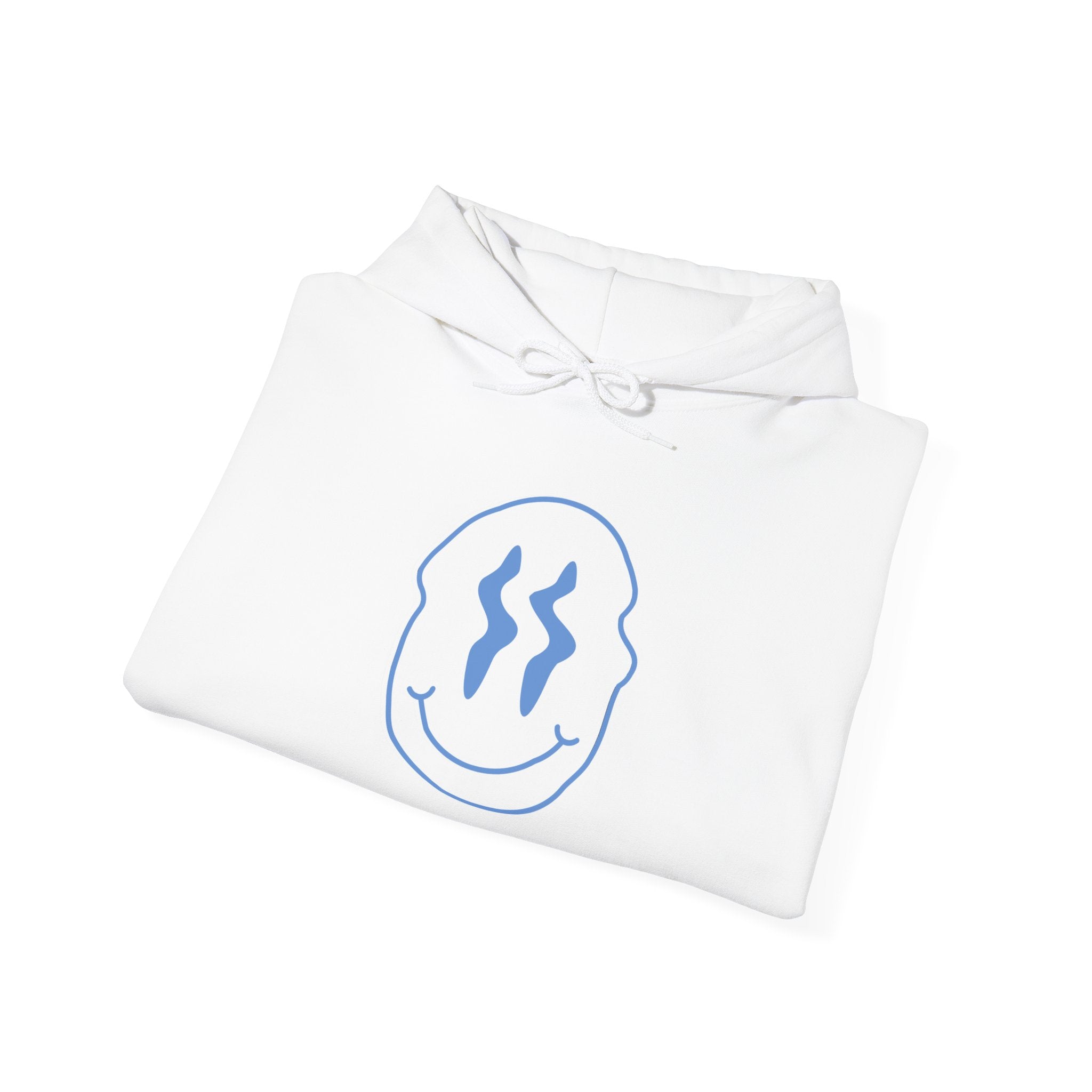 Blue Smiley Hoodie