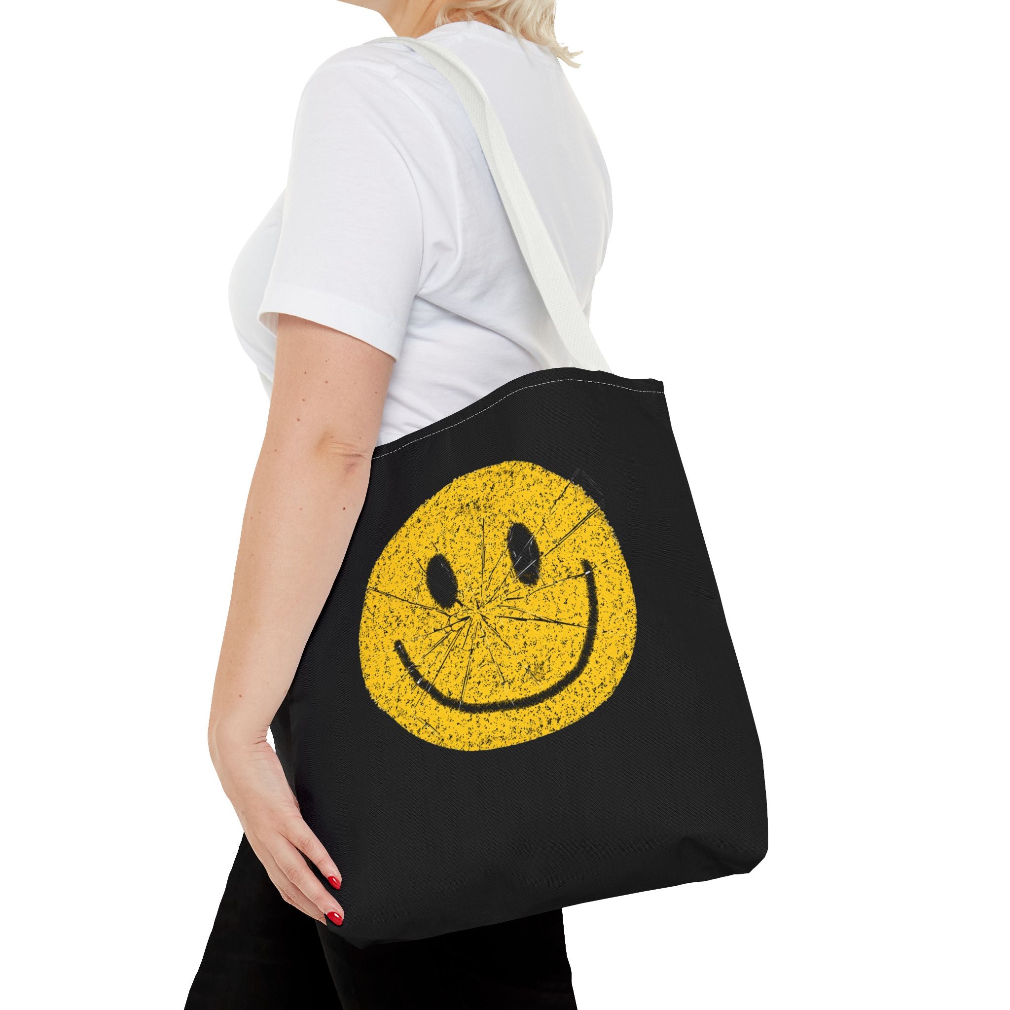 Retro Smiley Tote
