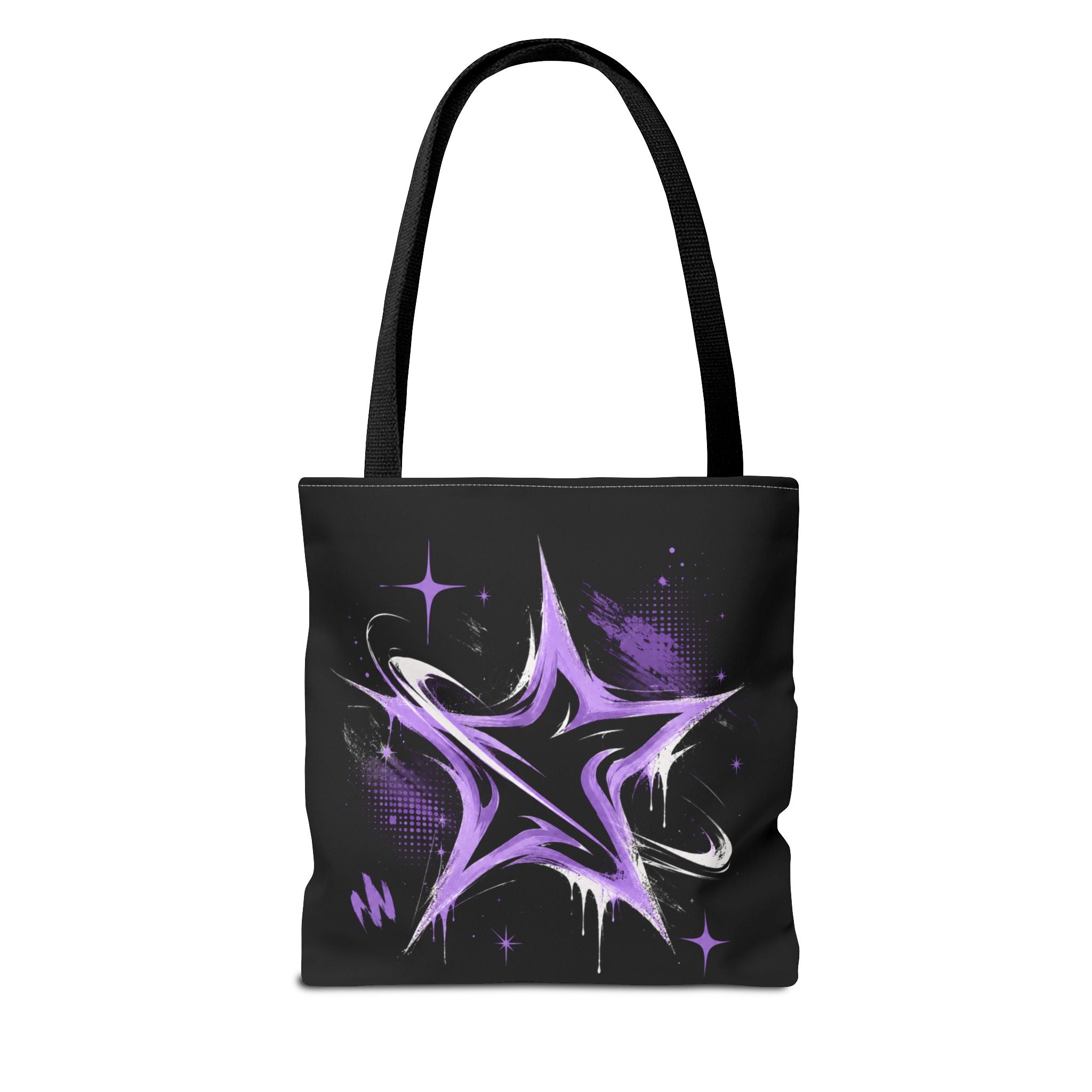 Celestial Graffiti Star Tote Bag