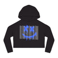 Women's No Cap Smile Cropped Hoodie