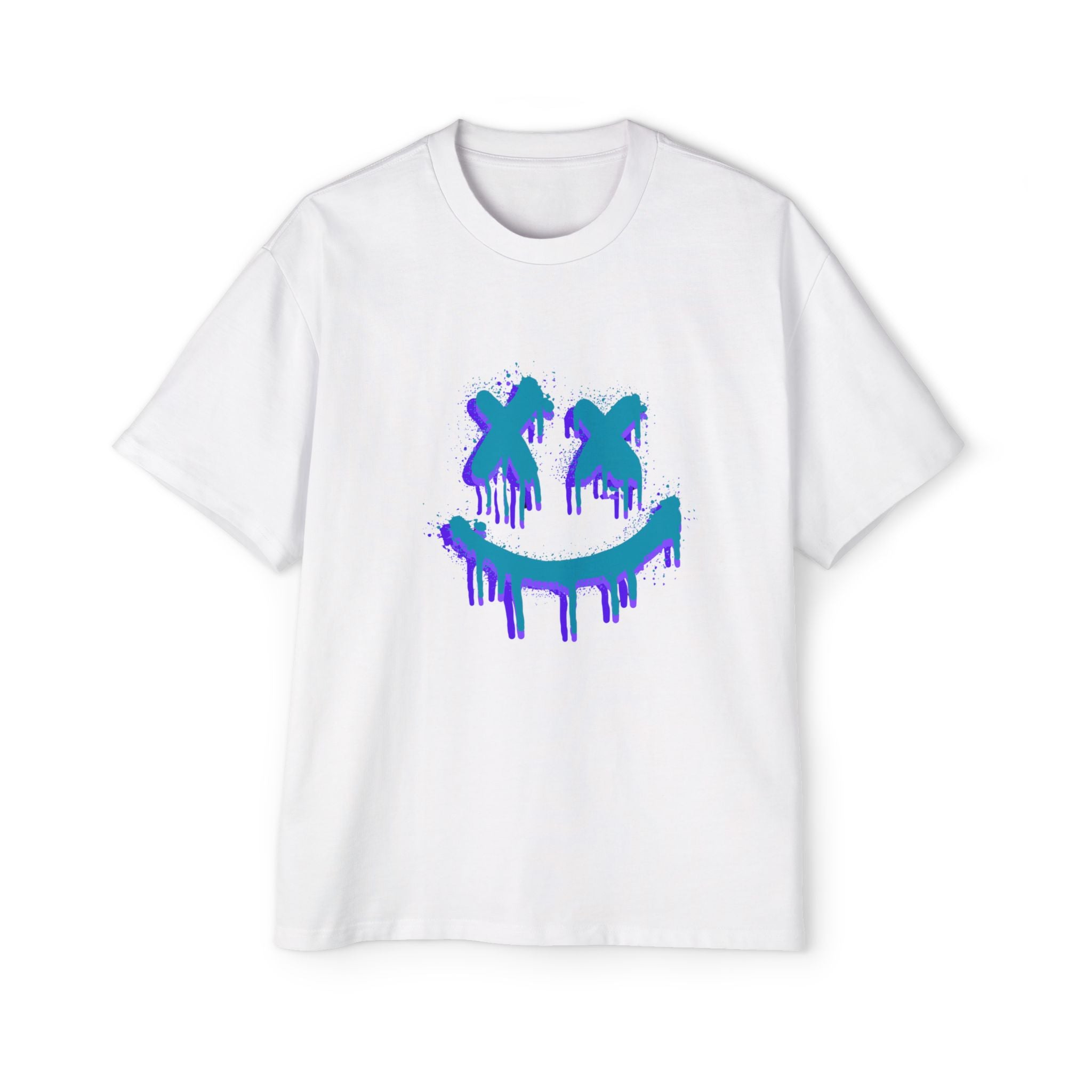 Drip Smile Oversized Tee