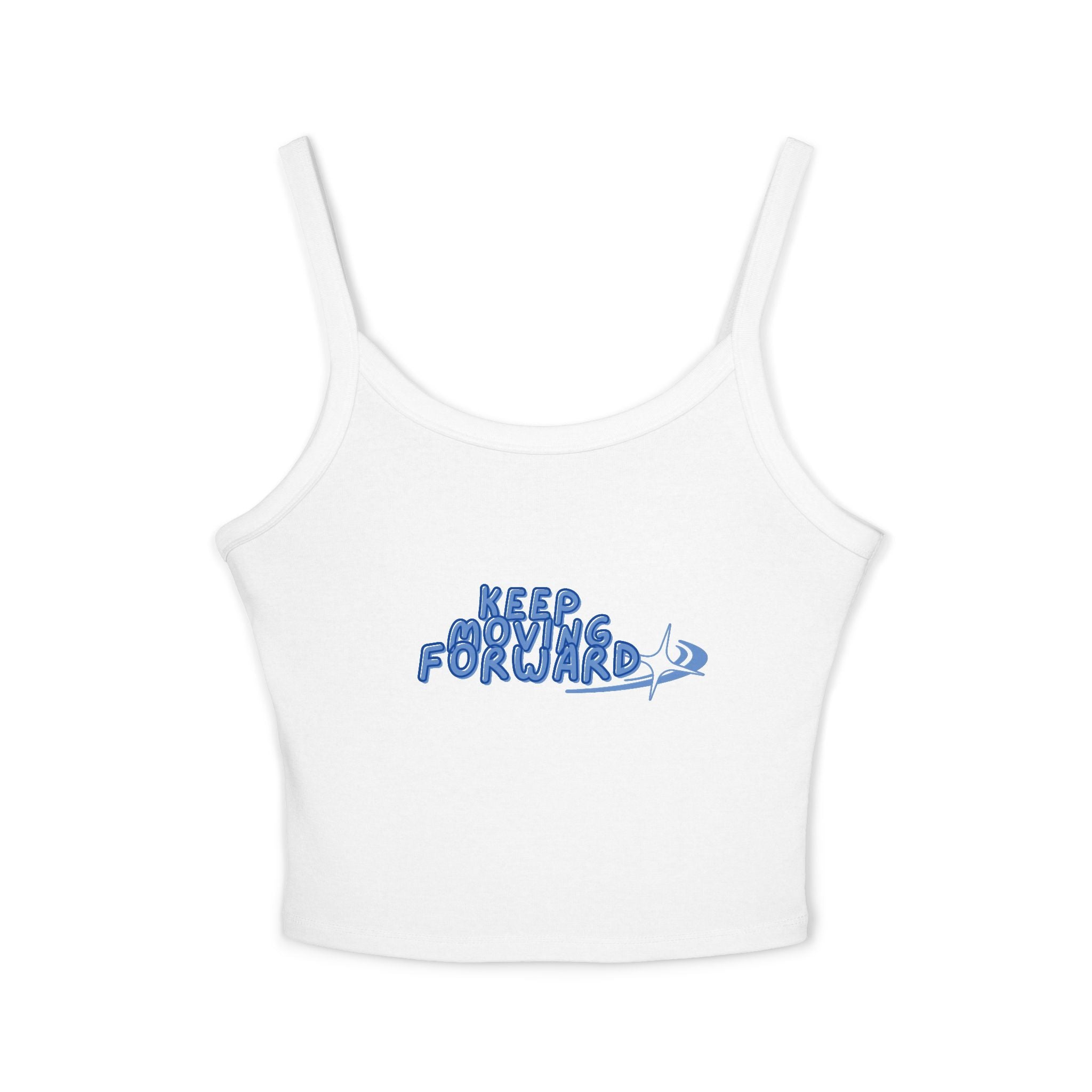 Keep Moving Forward Crop Tank Top