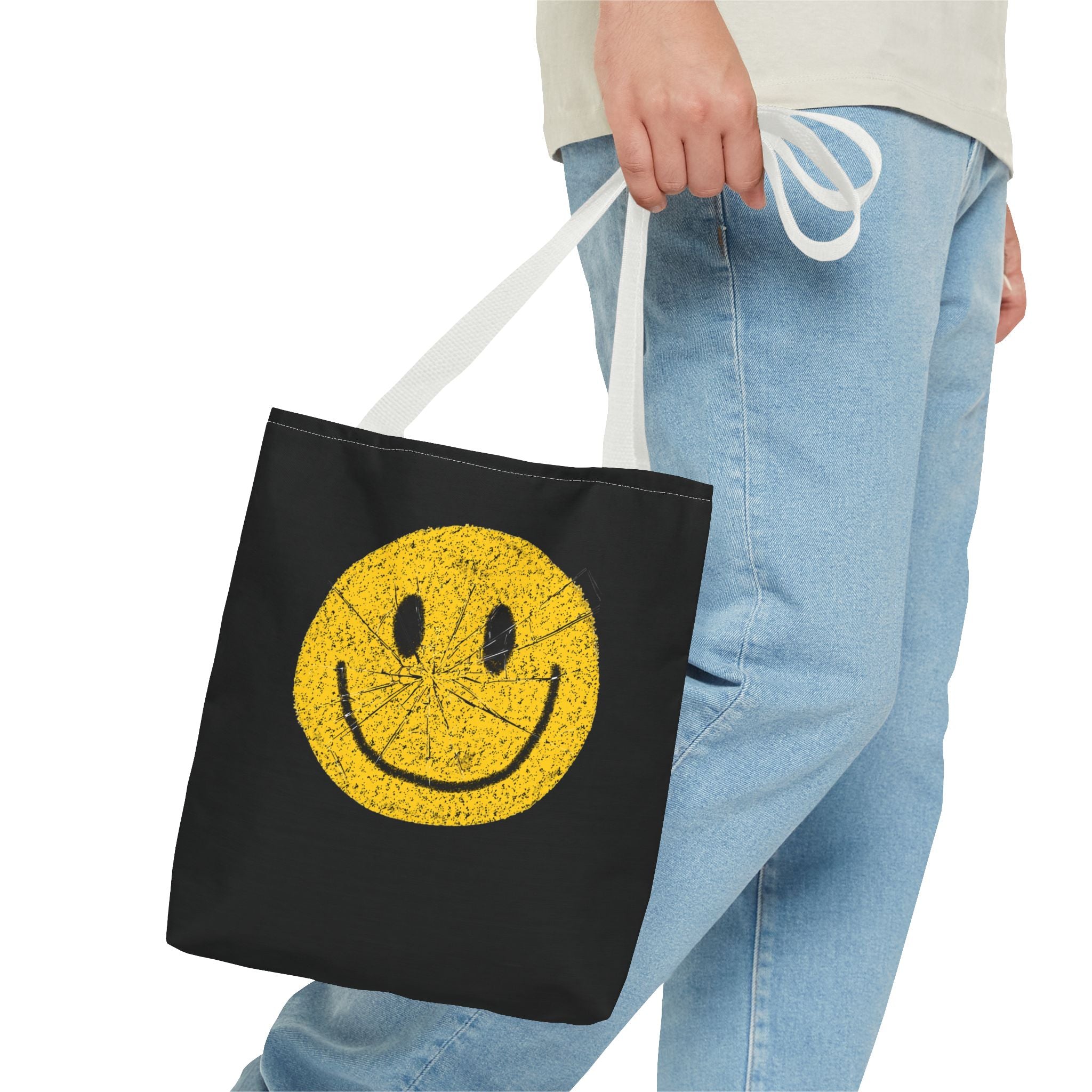 Retro Smiley Tote