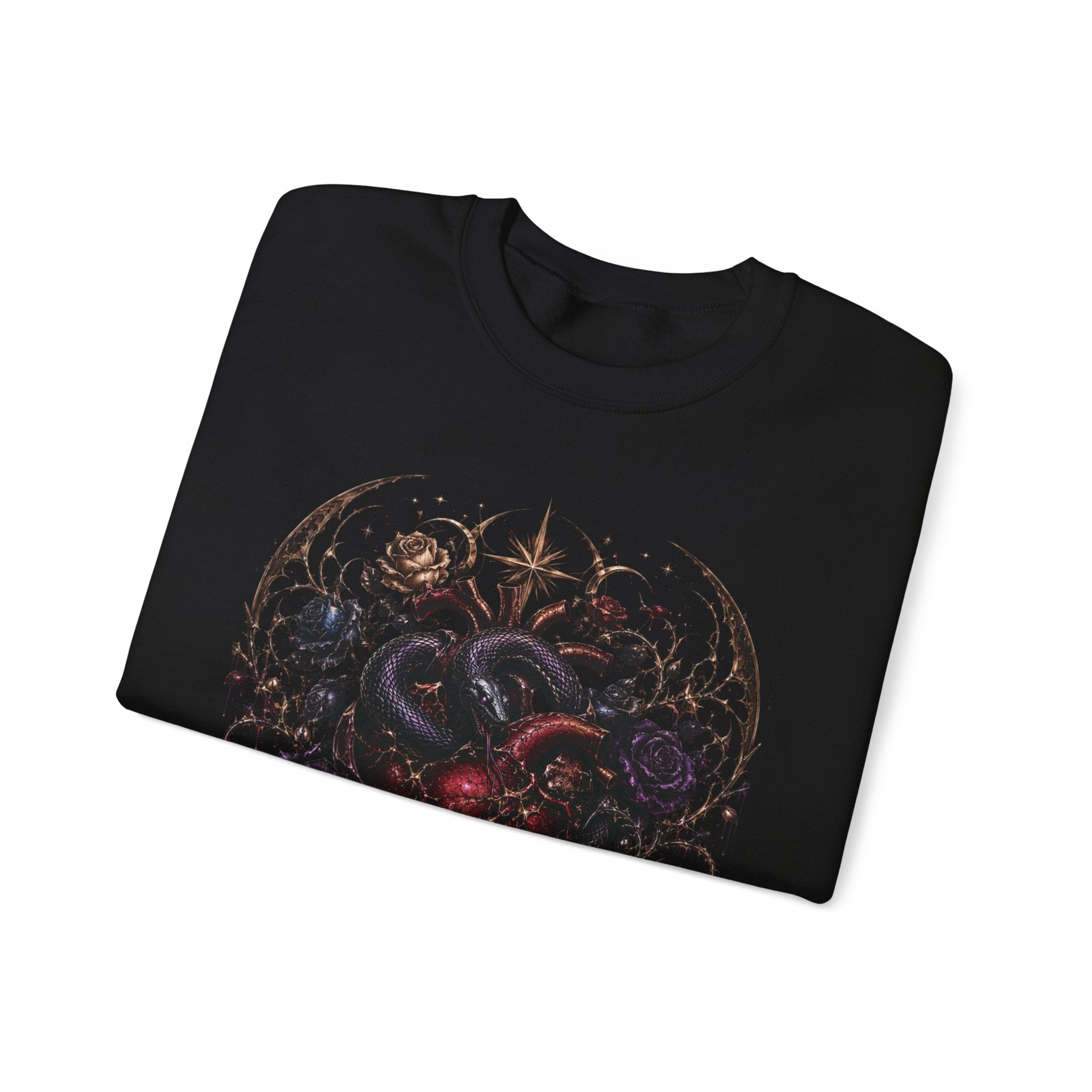 Dark Heart Serpent Crewneck