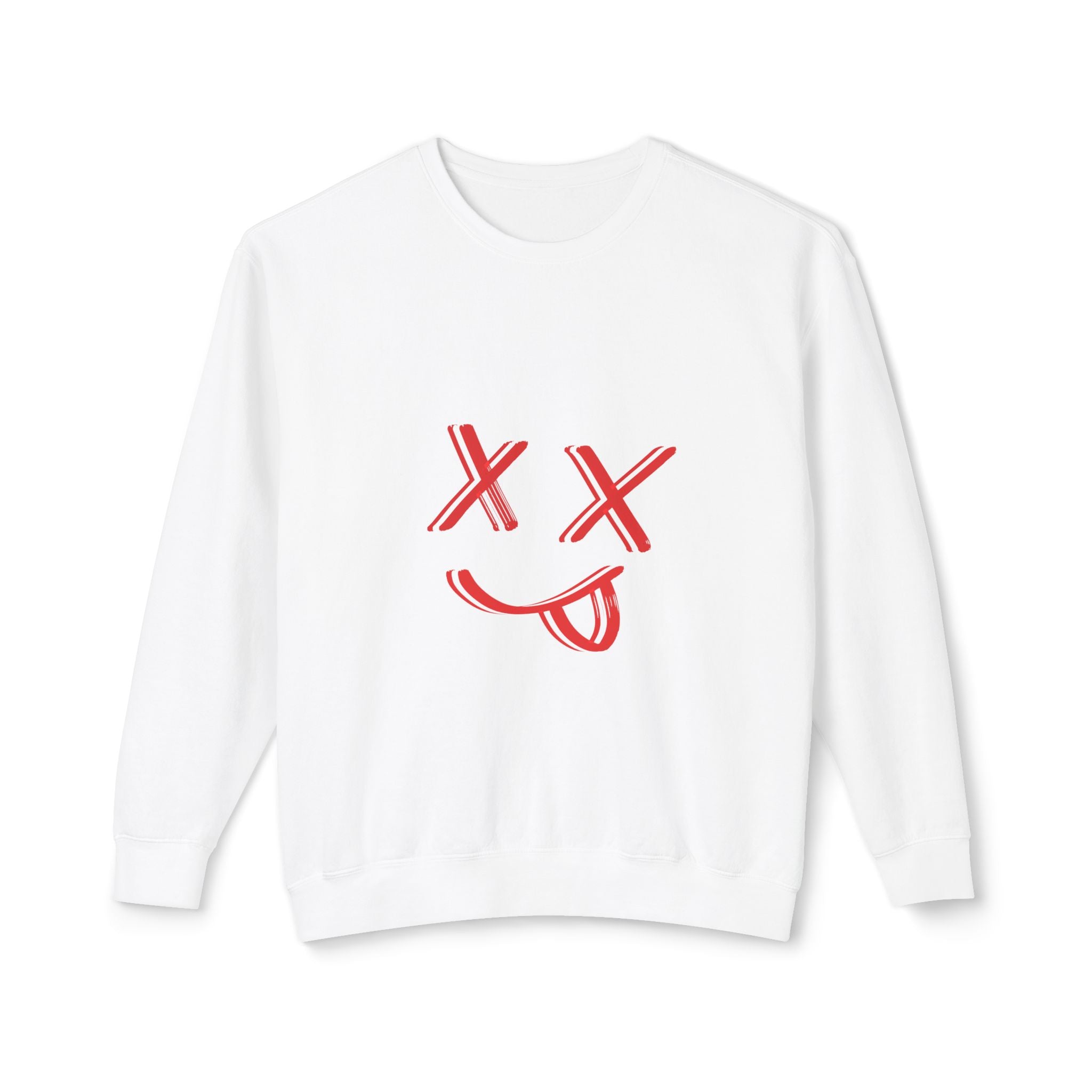 Red X Smiley Sweatshirt