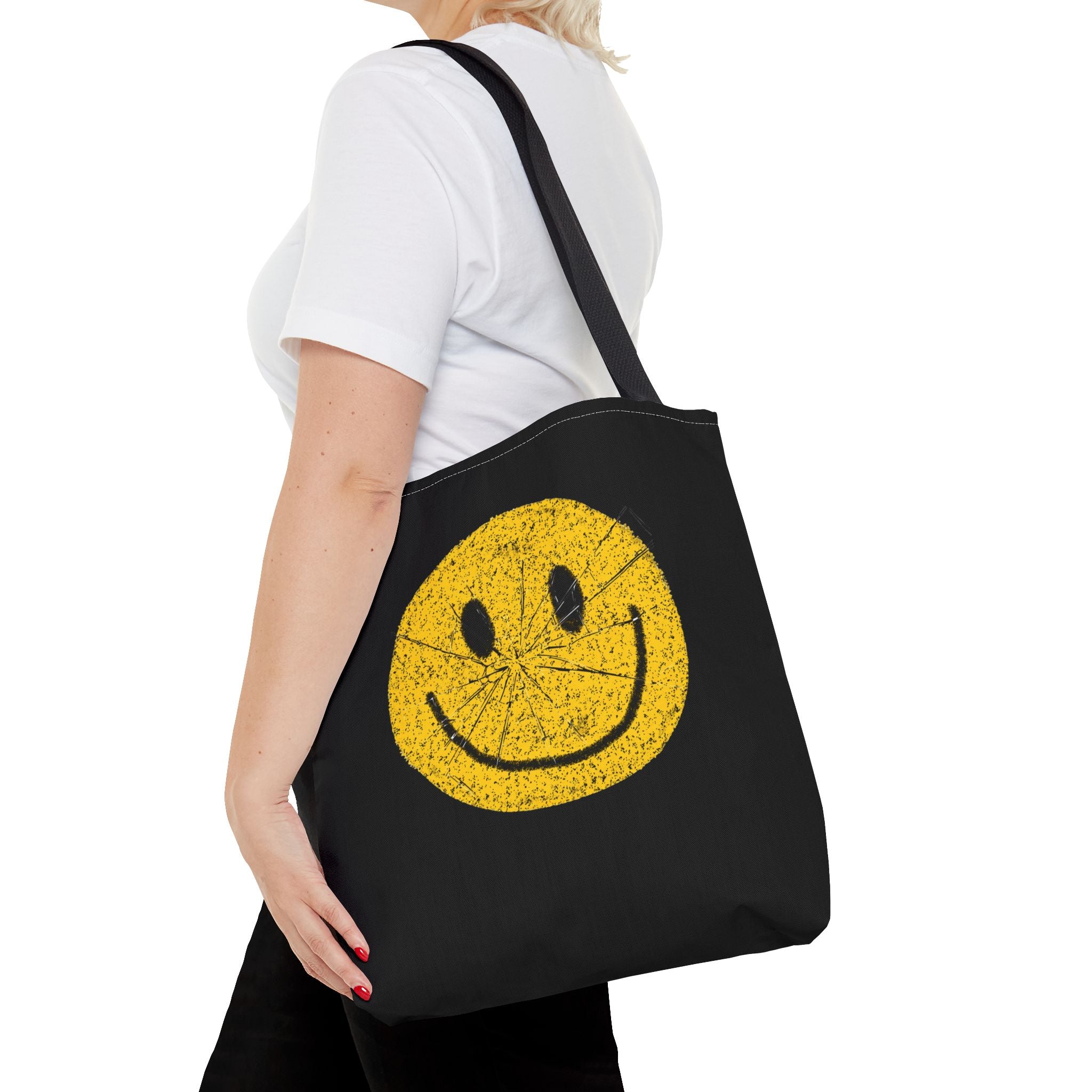 Retro Smiley Tote