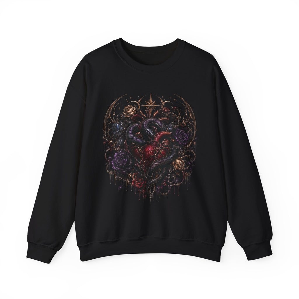 Dark Heart Serpent Crewneck