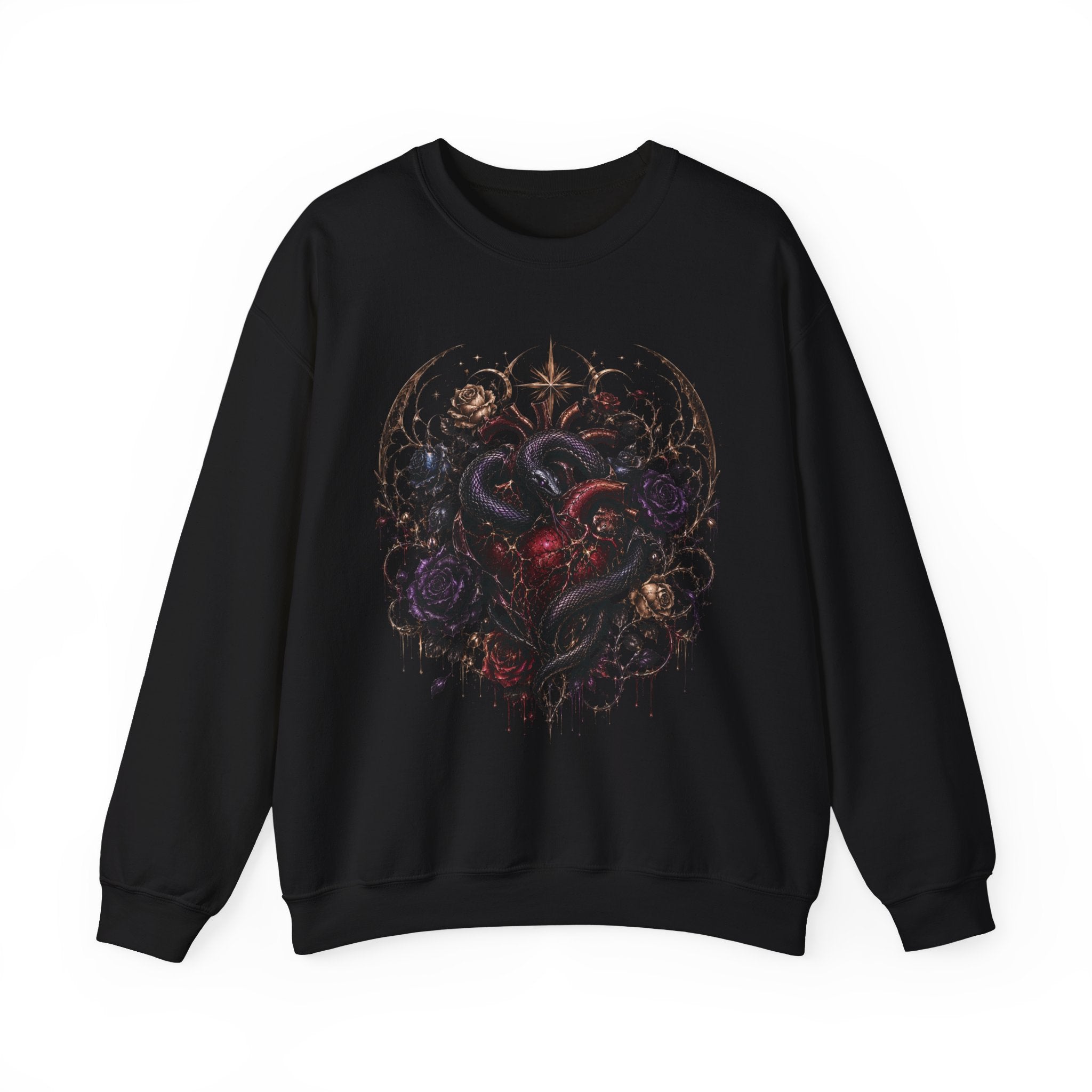 Dark Heart Serpent Crewneck