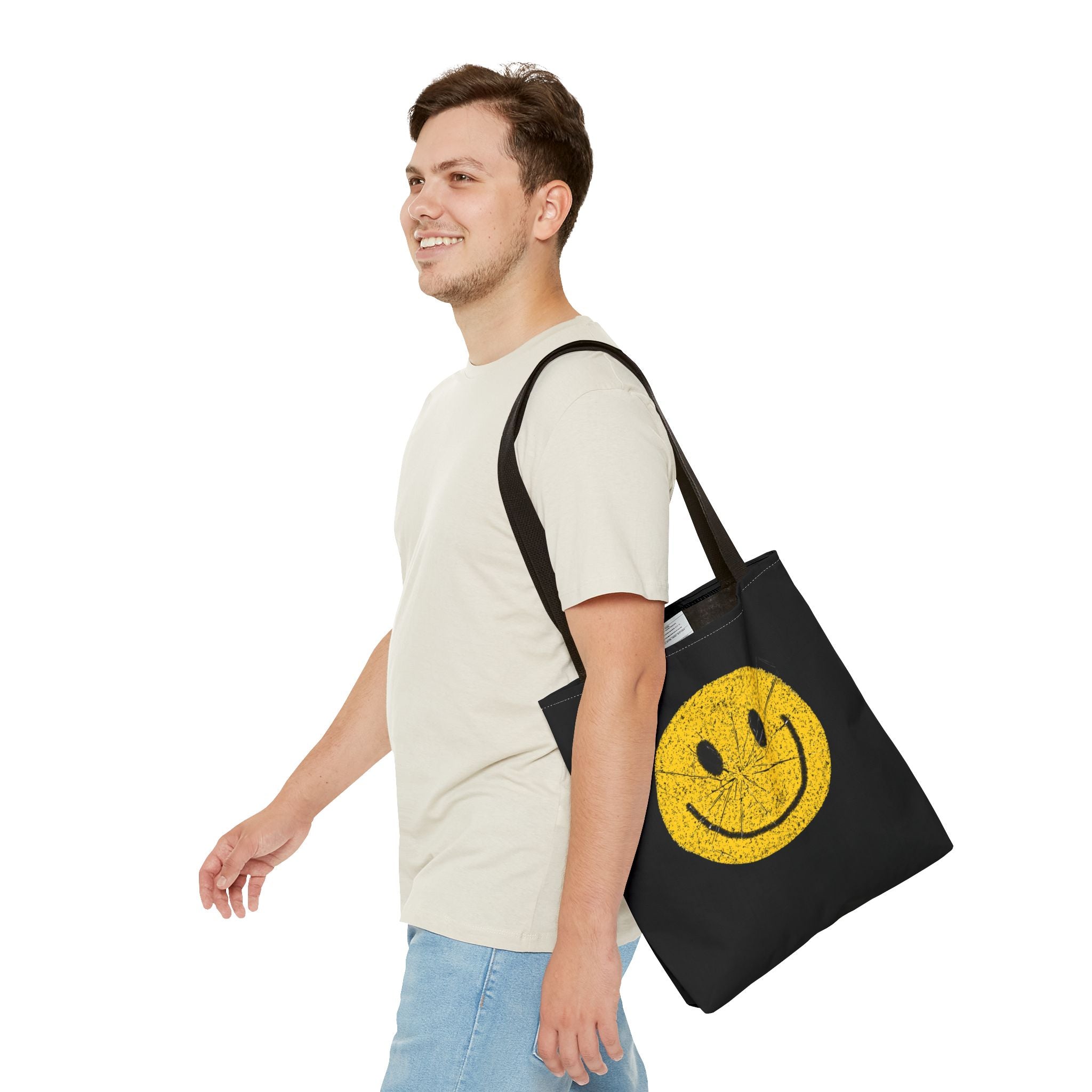 Retro Smiley Tote