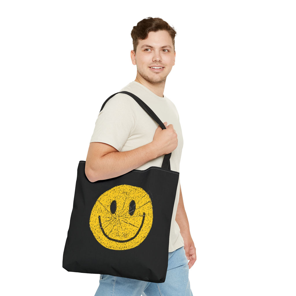 Retro Smiley Tote