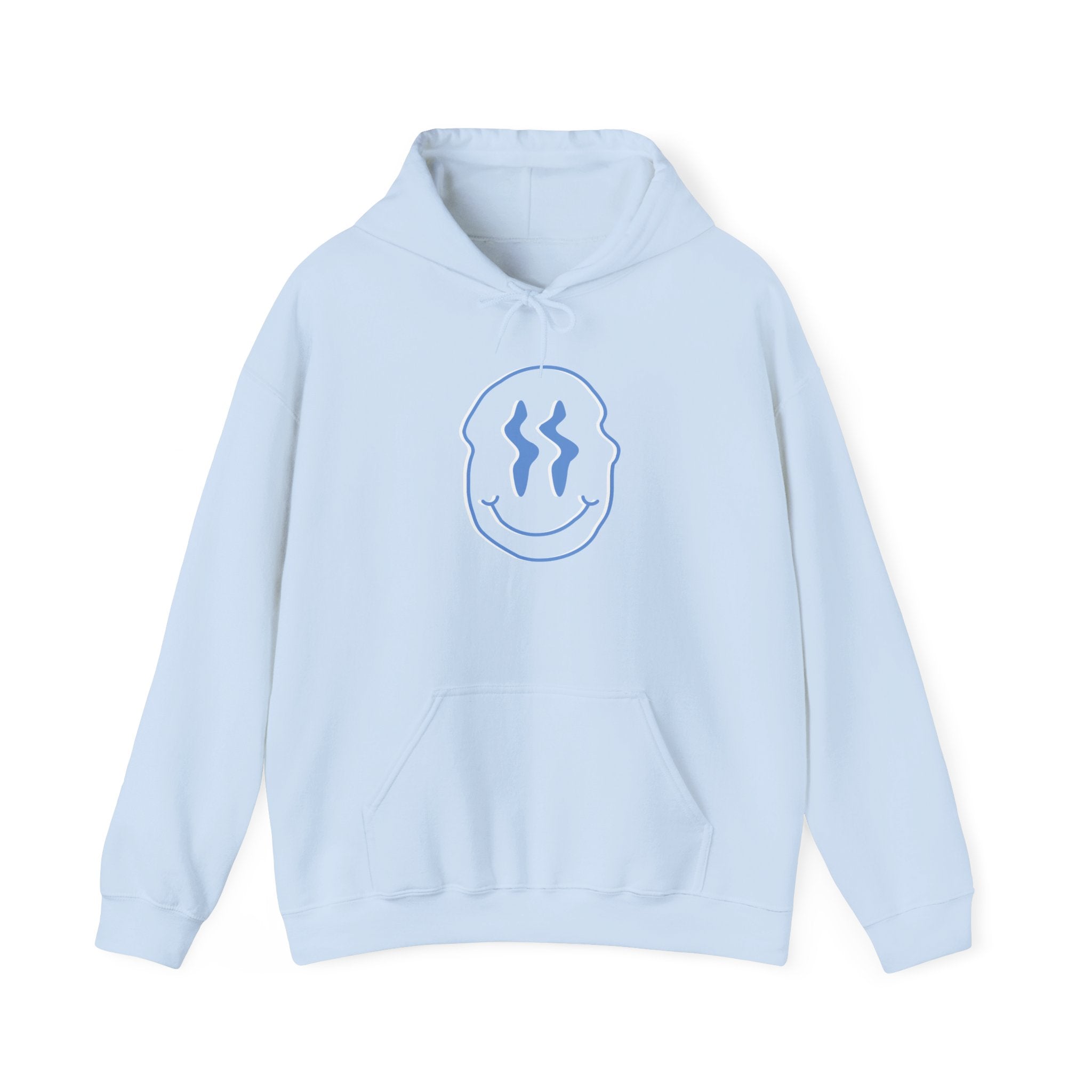 Blue Smiley Hoodie