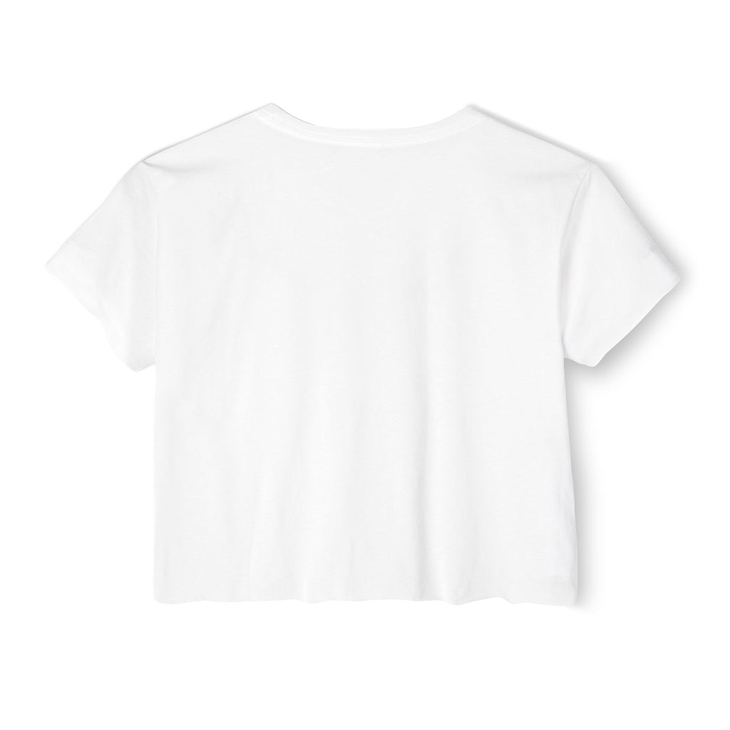 Bloom Butterfly Graphic Crop Tee